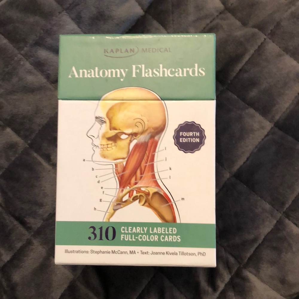 NEW Kaplan Medical Anatomy Flashcards